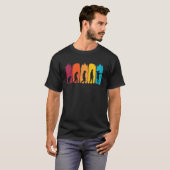 Compoundbogen-Hirschjagd Jagd Bogenschießen Jäger  T-Shirt (Vorne ganz)