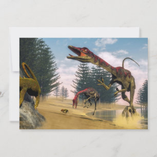 Compsognathus dinosaurier - 3D rendern