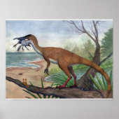 Compsognathus Print Poster (Vorne)
