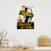 Comptoir des Viandes Vintage Küche und Kunst Poster (Küche)