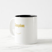 Compton California Gold Classic Coffee Tasse (Vorderseite Links)
