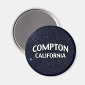 Compton California Magnet (Vorderseite/Rückseite)