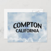 Compton California Postkarte (Vorne/Hinten)