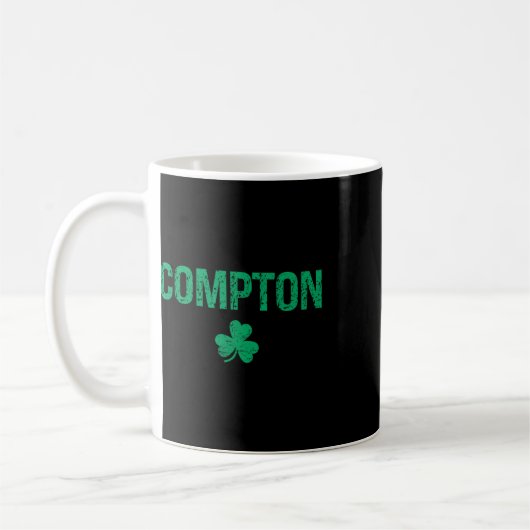 Compton Irish Shamrock St. Patrick's Day  Kaffeetasse (Links)