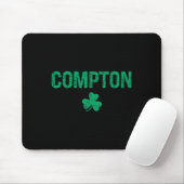 Compton Irish Shamrock St Patrick's Day  Mousepad (Mit Mouse)