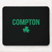 Compton Irish Shamrock St Patrick's Day  Mousepad (Vorne)