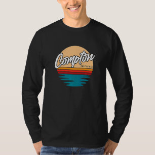 Compton Kalifornien Gangsta Rap Kalifornien Retro  T-Shirt
