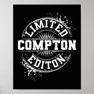 Compton lustiger Familienname Familienstammbaum Ge Poster