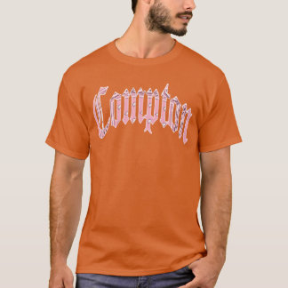 Compton Pink Mädchen T-Shirt