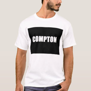 Compton (Schwarzes) T-Shirt