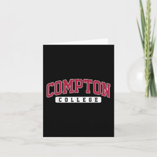 Compton Uni Arch Retro Vintages Design für Männer Karte