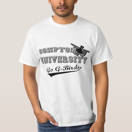 Compton-Universität T-Shirt (Vorderseite)