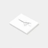 Comptoneneffekt, Grundlagen der Quantenphysik Post-it Klebezettel (angewinkelt)