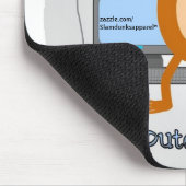 Computer-Affe mousepad (Ecke)