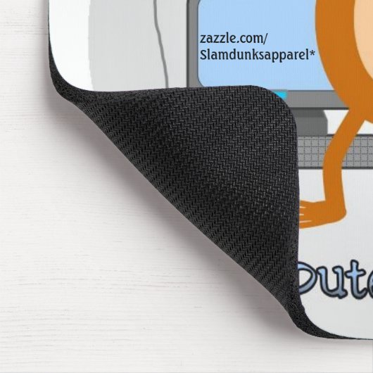 Computer-Affe mousepad (Ecke)