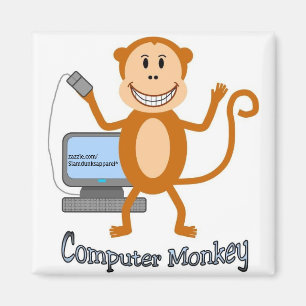 Computer-Affemagnet Magnet