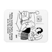 Computer-Analphabet am Computer Magnet (Horizontal)