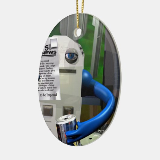 Computer-Arbeitskraft Keramikornament (Links)