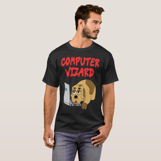 Computer-Assistent Programmierer Nerd neu T-Shirt (Vorne ganz)
