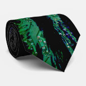 Computer-Aufflackern Krawatte (Gerollt)