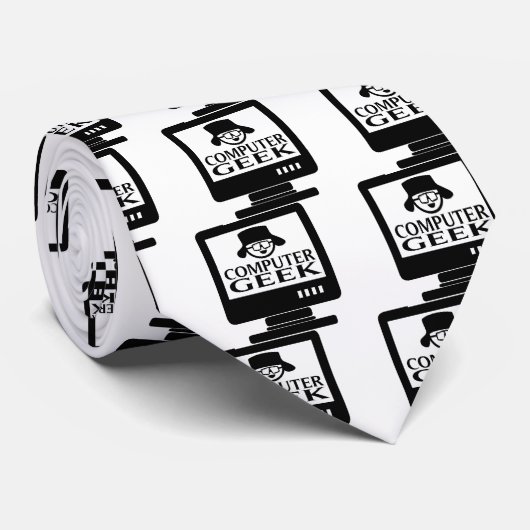 Computer-Aussenseiter Krawatte (Gerollt)