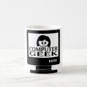 Computer-Aussenseiter-Mädchen-Frau Kaffeetasse (Mittel)