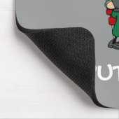 Computer-Aussenseiter Mousepad (grau) (Ecke)