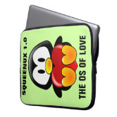 Computer-Aussenseiter-Valentinsgruß: Laptopschutzhülle (Vorderseite Links)