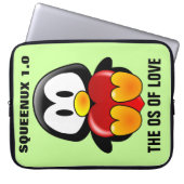 Computer-Aussenseiter-Valentinsgruß: Laptopschutzhülle (Vorderseite)