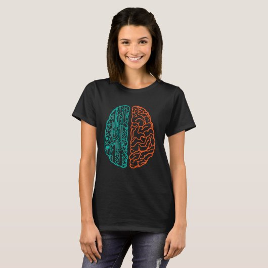 Computer-Binärcode-Programmierer - Software-Entwic T-Shirt (Vorne ganz)