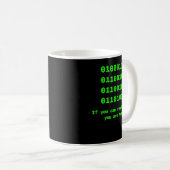 Computer-Binärkode-Programmierer, Software-Enginee Kaffeetasse (VorderseiteRechts)
