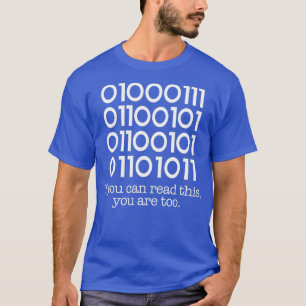 Computer Binary Code Programmer Funny Developer T-Shirt