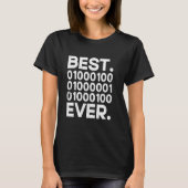 Computer Binary Code Programmer - Software-Entwick T-Shirt (Vorderseite)