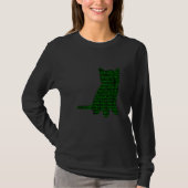 Computer Binärzahlen Cat Programmer Coder Men T-Shirt (Vorderseite)