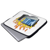 Computer-Brandschutzschlauch Laptopschutzhülle (Vorne Knopf)