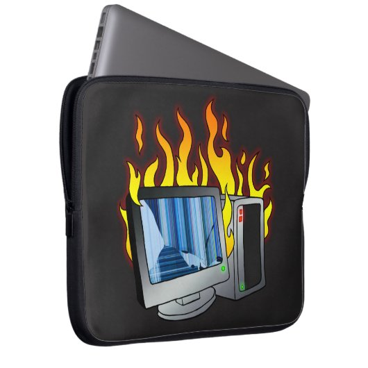 Computer-Brandschutzschlauch Laptopschutzhülle (Vorne Rechts)