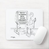 Computer-Cartoon 1164 Mousepad (Mit Mouse)