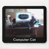 Computer Cat Mouse Pad Mousepad (Vorne)