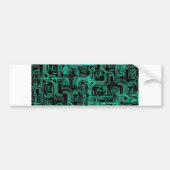 Computer-Chip ecig Haut/Matrix Autoaufkleber (Vorne)