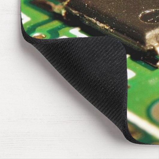 Computer-Chip-Leiterplatten Mousepad (Ecke)
