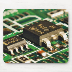 Computer-Chip-Stromkreise Mousepad