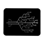 Computer-Chip-Tree-Programmierer-Tschernoteningeni Magnet (Horizontal)
