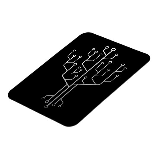 Computer-Chip-Tree-Programmierer-Tschernoteningeni Magnet (Linke Seite)