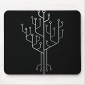 Computer-Chip-Tree-Programmierer-Tschernoteningeni Mousepad (Vorne)