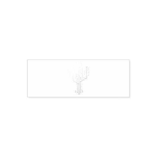 Computer-Chip-Tree-Programmierer-Tschernoteningeni Permastempel (Design)