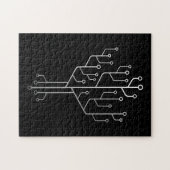 Computer-Chip-Tree-Programmierer-Tschernoteningeni Puzzle (Horizontal)