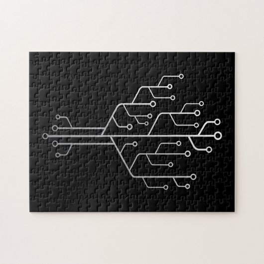 Computer-Chip-Tree-Programmierer-Tschernoteningeni Puzzle (Horizontal)