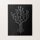 Computer-Chip-Tree-Programmierer-Tschernoteningeni Puzzle (Vertikal)