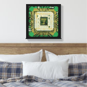 Computer Chip Wall Art Leinwanddruck (Insitu (Schlafzimmer))