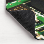 Computer-Chips-Schaltkreise Mousepad (Ecke)